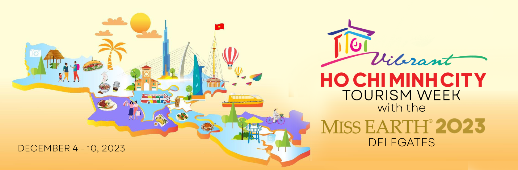 Ho Chi Minh City Tourism Week x Miss Earth 2023